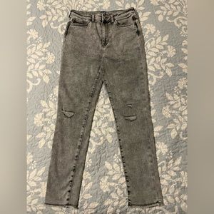 Gap Factory - Kids’ jeggings, Gray wash, “destructed”, Sz 16, Never worn